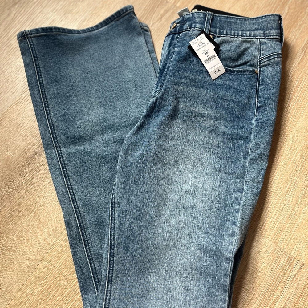 White House Black Market Blue Boot Cut Jeans